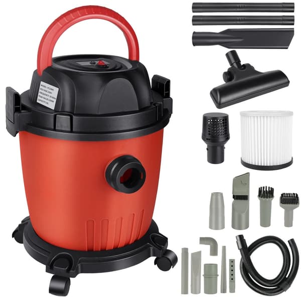 Teollinen imuri, 1200W teho, 15L kapasiteetti,Punainen, EU