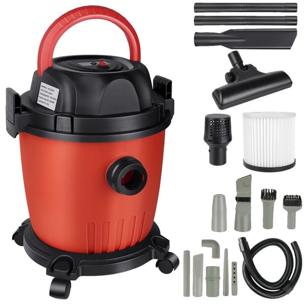 Teollinen imuri, 1200W teho, 15L kapasiteetti,Punainen, EU