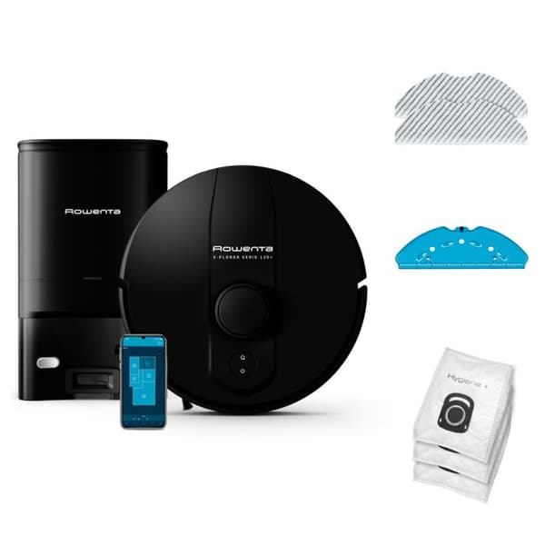 Rowenta RR91D5WH X-PLORER S135 Detektera 5000 PA Svart