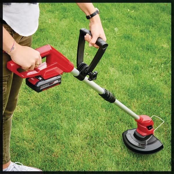 Einhell Trimmer utan sladd GC-CT 18/24 Li Power X-Change (18V, 20 blad) Levereras med Batteri 2,0 Ah och Laddare