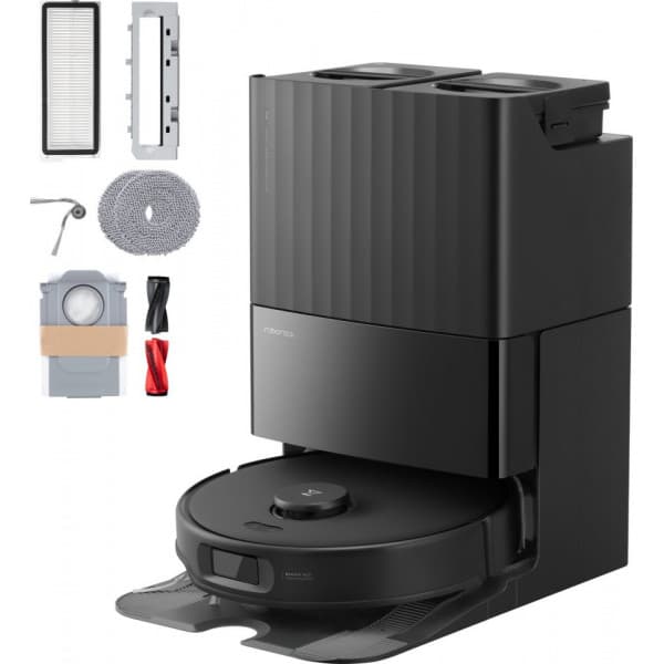 Roborock Qrevo Edge 5V1 robotdammsugare, svart