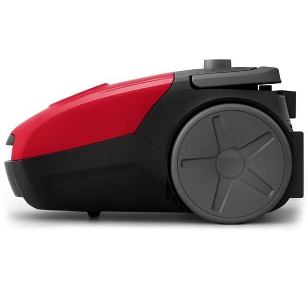 Philips PowerGo Bag-dammsugare, anti-allergifilter, håller kvar 99,9 % av partiklarna, 77db, 900W, röd (FC8243/09)