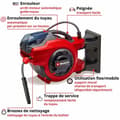 Miniatyrbild 3 av 4: Einhell Slangupprullare utan sladd GE-HR 18/30 Li-Solo (18V, roterar upp till 180°) Levereras utan batteri eller laddare