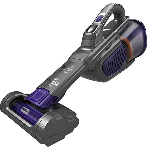 BLACK+DECKER BHHV520BFP-QW Handdammsugare - Dubbel filtrering - 40 Airwatts - 18 V - Kapacitet 500 ml