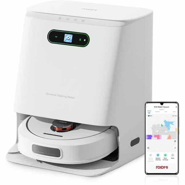 Robotstøvsuger Roidmi EVA 5200 mAh Hvid