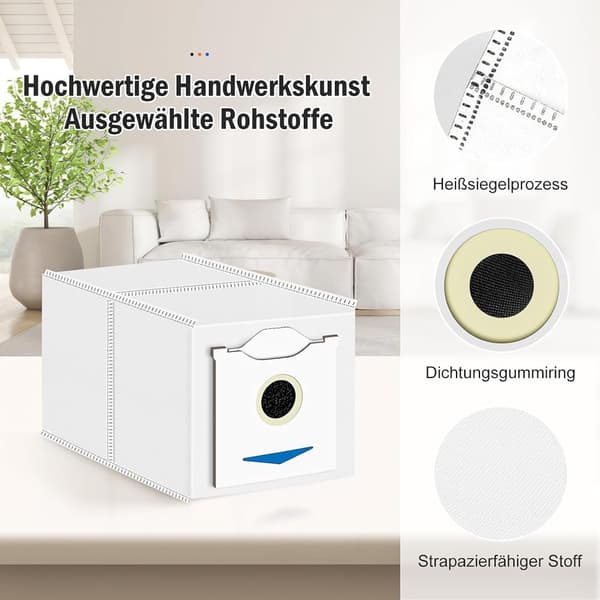 INF Ecovacs Deebot N30 Pro Omni Dammsugarpåsar (10-pack)