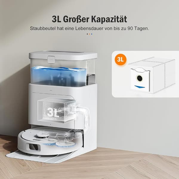 INF Ecovacs Deebot N30 Pro Omni Dammsugarpåsar (10-pack)