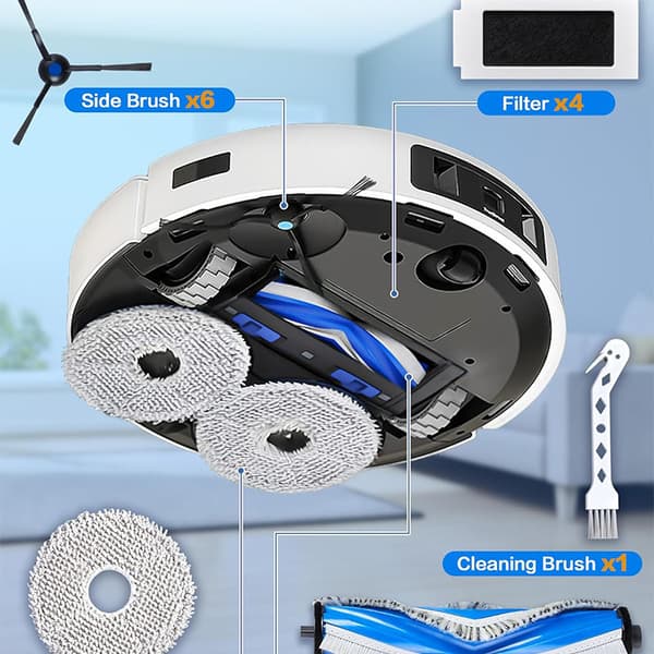 INF ECOVACS T30 Omni-serien Ersättningstillbehörssats