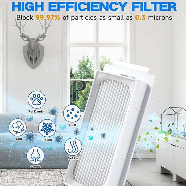 INF ECOVACS T30 Omni-serien Ersättningstillbehörssats