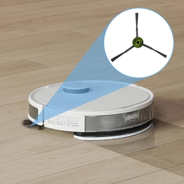 INF Ecovacs Deebot Udskiftningssidebørster - 10 stk.