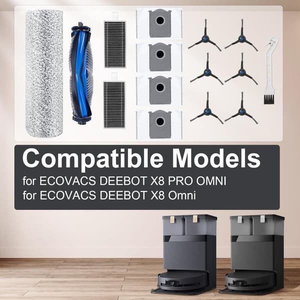INF Ecovacs Deebot X8 Pro Omni/X8 Omni Tilbehørssæt