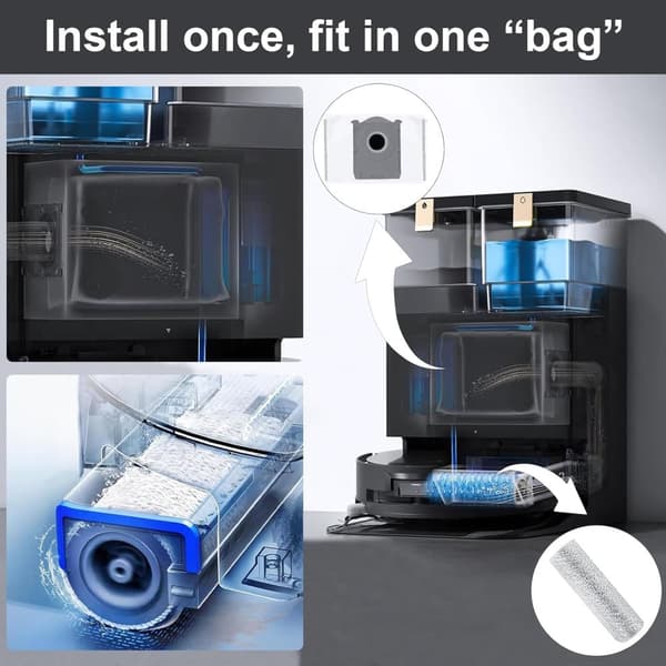 INF Ecovacs Deebot X8 Pro Omni/X8 Omni Tilbehørssæt