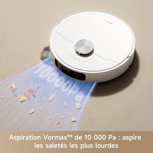 Robotdammsugare - DREAME L10s Ultra Gen 2 - 10000 Pa - 300 ml - Vit