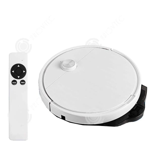 INN Robotdammsugare 2000mah Kraftfull sugning Svep- och moppningsförmåga Högeffektiv timingfunktion