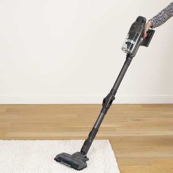 HKOENIG PowerFlex+ UPX26 - 220W sladdlös 2-i-1 stickdammsugare - hopfällbar - Autonom upp till 40 min - Lätt - 3 krafter
