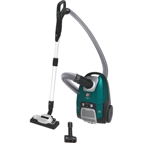 Kanisterdammsugare med påse - HOOVER - HE530ALG - 700 W - 4 L - 65 dBA - Special för djur och allergier