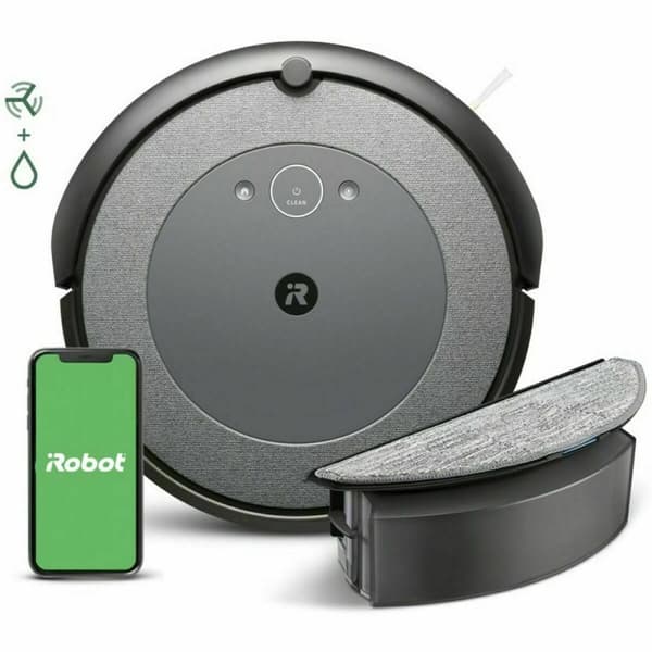 BEGAGNAD Robotdammsugare iRobot Roomba Combo i5178 (Renoverade A)