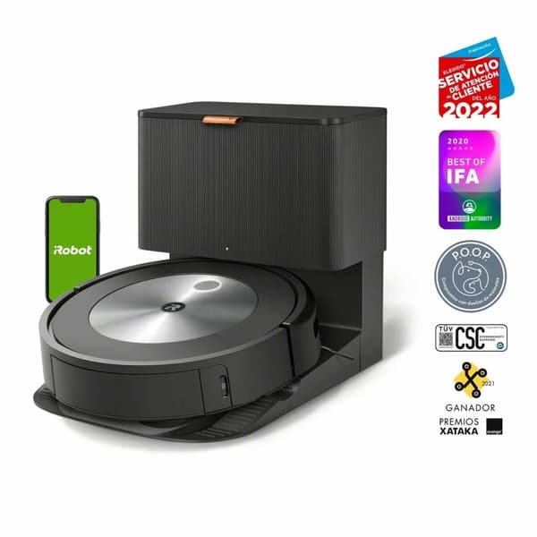 BEGAGNAD Robotdammsugare iRobot Roomba J7+ (Renoverade A)