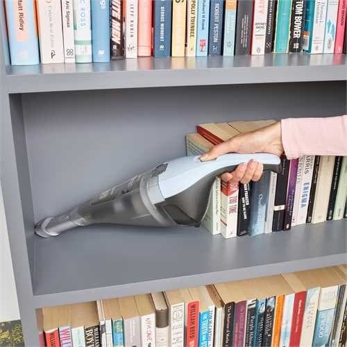 Bärbar dammsugare Black & Decker NVC215W Blå, Grå Påslös