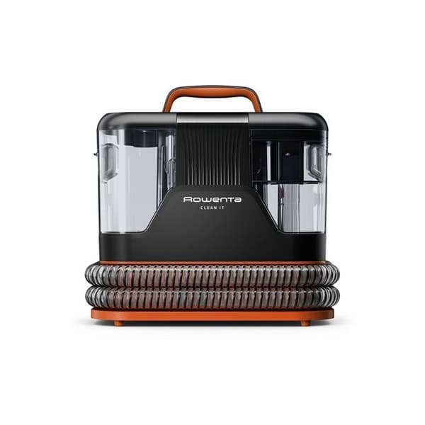 Textilschampo - Rowenta - Clean It IN5011F0 - Svart Orange - Fläckborttagningsmedel Svart, Brun