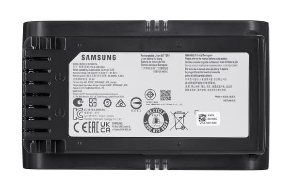 Samsung Jet 75E Komplett sladdlös upprättstående dammsugare VS20B75ACR5/GE