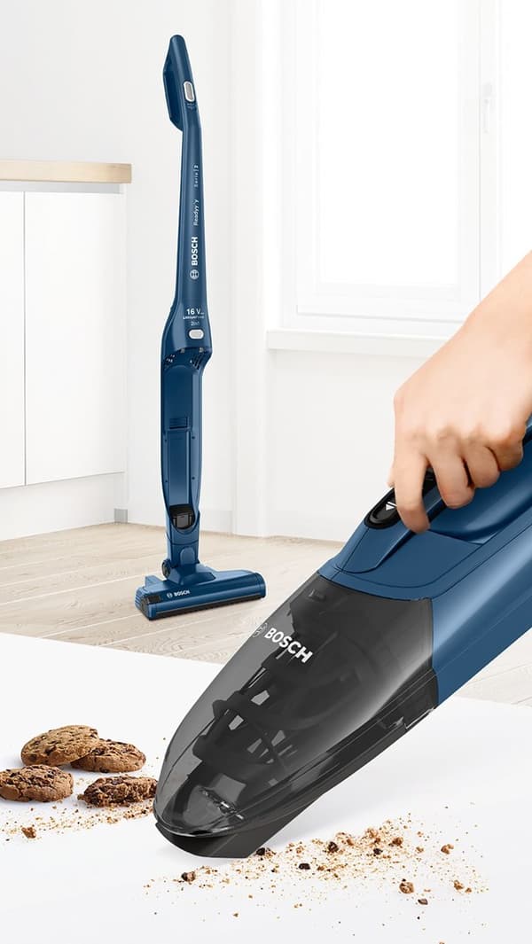 Bosch Serie 2 BBHF216 håndholdt støvsuger Blå Poseløs