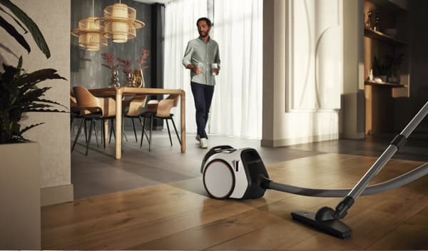 Boost CX1 Parquet PowerLine påslös dammsugare Vit Lotus