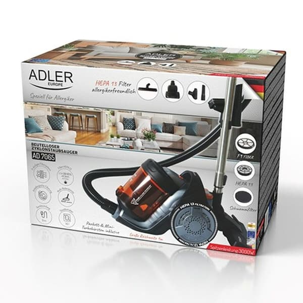 Støvsuger Adler AD 7065 Sort Orange 700 W 3000 W