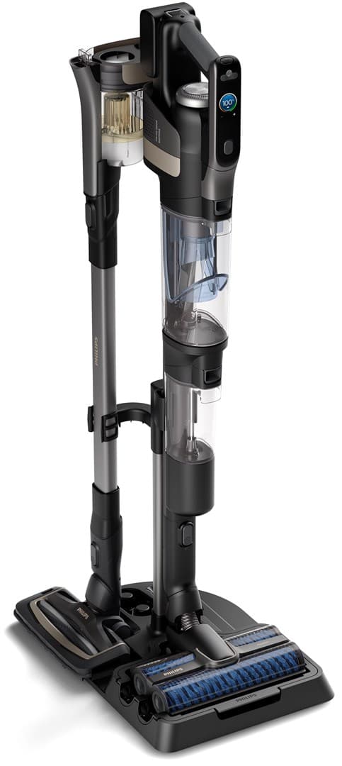 Philips AquaTrio Cordless XW9383/01 Sladdlös våt- och torrdammsugare 9000-serien