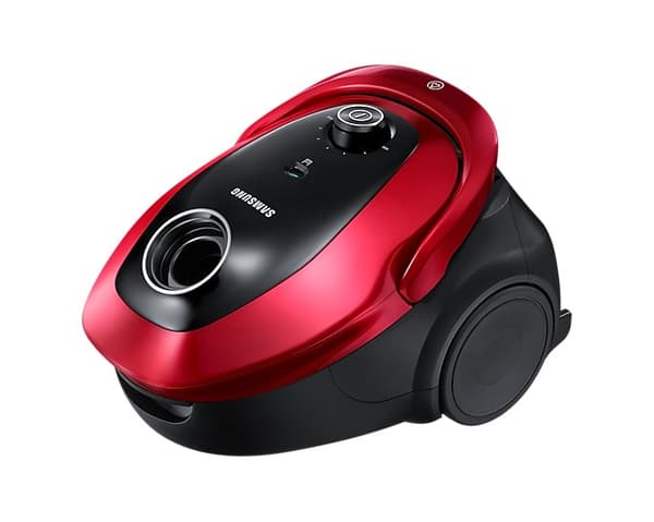 Samsung pölynimuri VC07M25E0WR/SB (750W+ punainen)