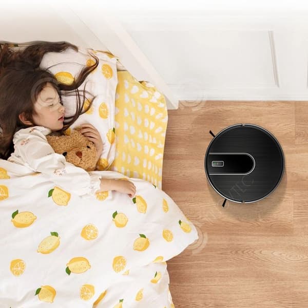INN Robotdammsugare 3 i 1 APP Smartkontroll 3 justerbara nivåer intelligent krockskydd Automatisk laddning robotstädning