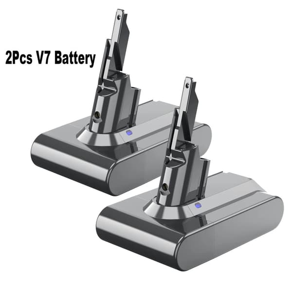 Vaihtobatteri, 21,6V, 6000mAh kapasiteetti,2Pcs V7 AKKU