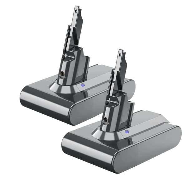 Vaihtobatteri, 21,6V, 6000mAh kapasiteetti,2Pcs V7 AKKU