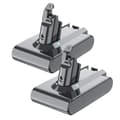Miniatyrbild 1 av 2: Ersättningsbatteri, 21,6V, 6000mAh kapacitet,2Pcs V6 BAT
