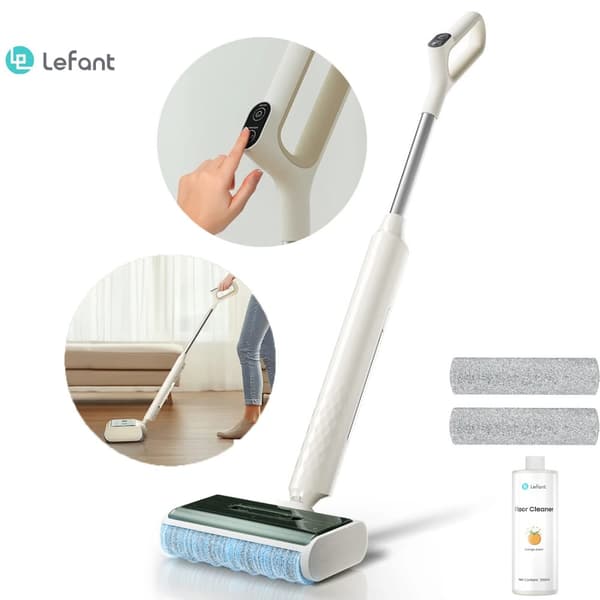 Wet Dry Smart Mop, Batteritid, Filter, Design,LS100