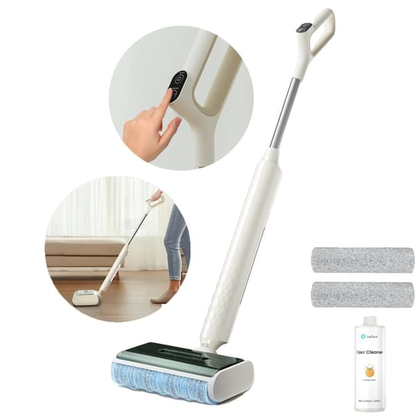 Wet Dry Smart Mop, Batteritid, Filter, Design,LS100