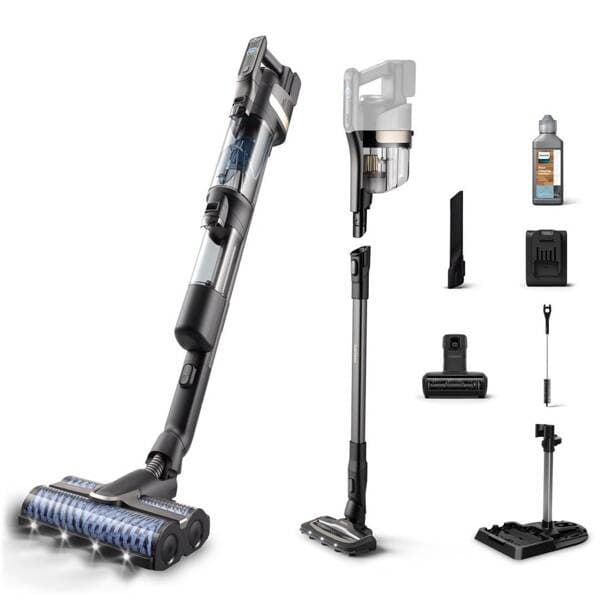 Philips XW9463/11 stavdammsugare/elektrisk kvast 2-i-1 stavdammsugare Batteri Torr- och våtsugare Påselös svart Svart