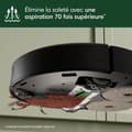 Miniatyrbild 3 av 4: Robotdammsugare - iRobot - Roomba Plus 405 - Svart - IoT-kompatibel - Programmerbar rengöring