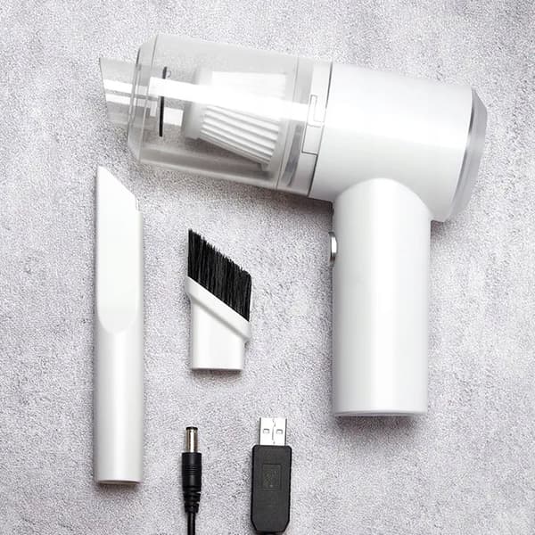 BILSTØVSUGER USB Kompakt MODERNE LED 120W KRAFTFULD 35kPa