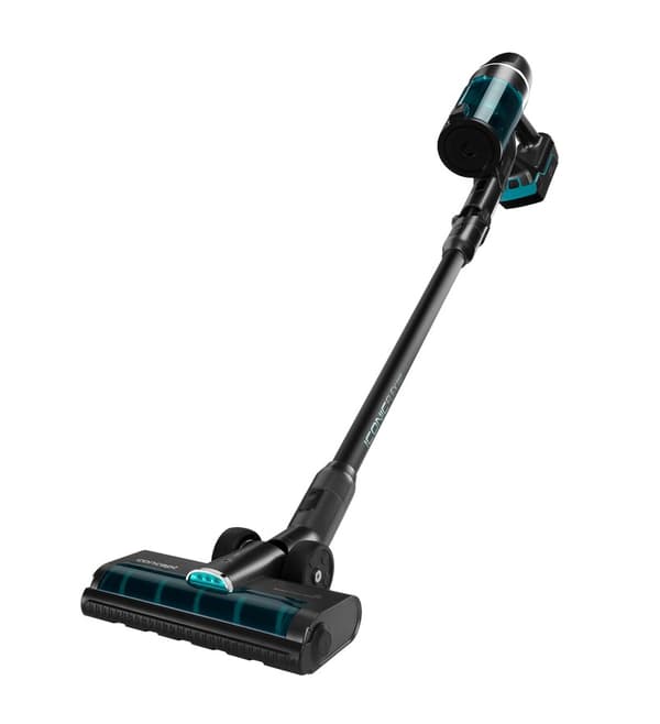 Concept VP6130 sauvaimuri/sähköharja 2-in-1 sauvaimuri Akku Kuiva HEPA Pölypussiton 480 W Musta, Sininen 2,5 Ah