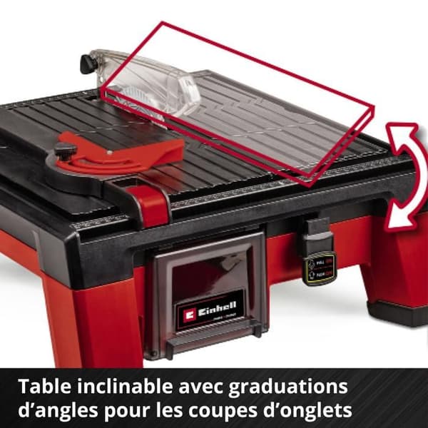 Trådlös kakelskärare - Einhell - TE-TC 18/115 Li-Solo - 18V - Skiva 115 mm - Lätt och flexibel