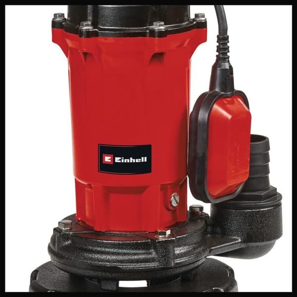 Einhell Avloppspump för smutsvatten GE-DP 900 Cut (900 W, Max Flöde 16 000 L/h, maximal neddykning 7 m)