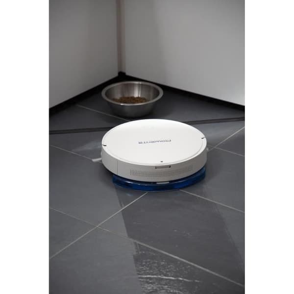 ROWENTA RR7267WH X-Plorer 40-serien Robotdammsugare, Moppning, 2h30 Autonomi, Hårda golv, Djur, WiFi, Alexa Google-kompatibel
