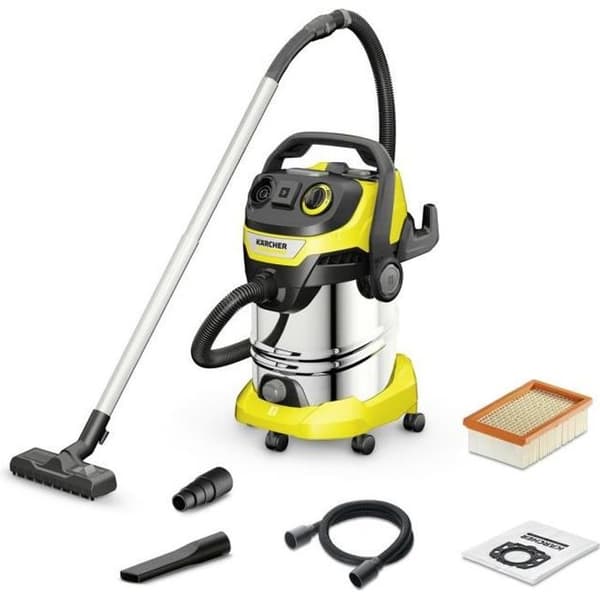 KARCHER WD 6 P S V-30/6/22/T våt- och torrdammsugare - 30 L tank i rostfritt stål - 1300W