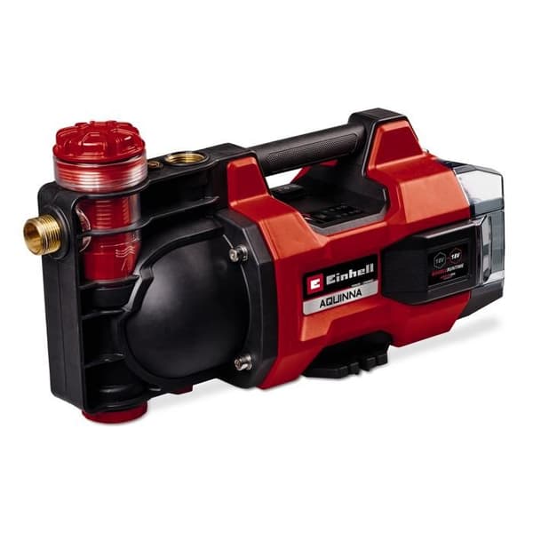 Einhell Trådlös bevattningspump AQUINNA 18/30 F LED Solo Power X-Change (36V) Levereras utan batteri eller laddare