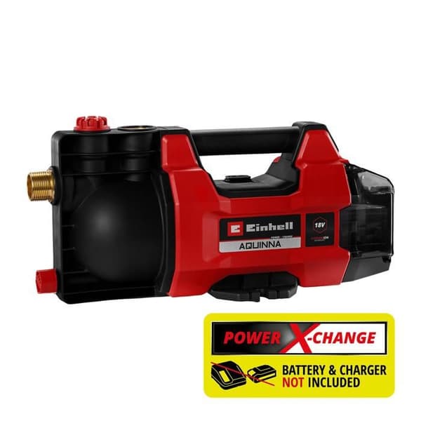 Einhell trådlös bevattningspump AQUINNA 18/28 Solo Power X-Change (18V) Levereras utan batteri eller laddare