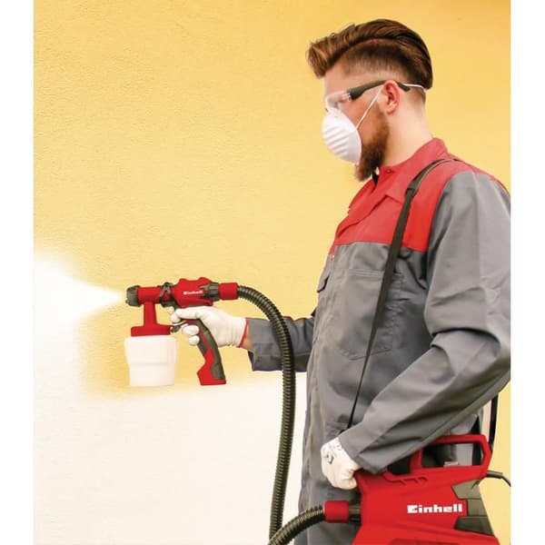 EINHELL TC-SY 700 S elektrisk målarpistol - 700W, 1000ml/min, 2mm, röd