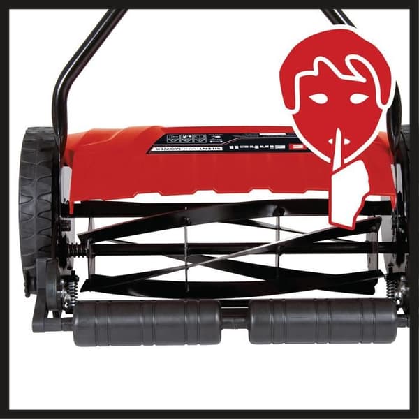 Einhell Manuell gräsklippare GC-HM 38 S-F (upp till 250 m², höjdjustering från 13 till 38 mm, uppsamlingskorg: 26L)