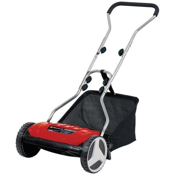 Einhell Manuell gräsklippare GC-HM 38 S-F (upp till 250 m², höjdjustering från 13 till 38 mm, uppsamlingskorg: 26L)