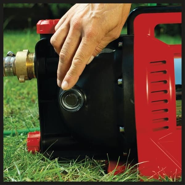Einhell Bevattningspump GC-GP 1250 N (1250 W, vattennivåindikator, frostsäker tack vare urtappningspluggen)